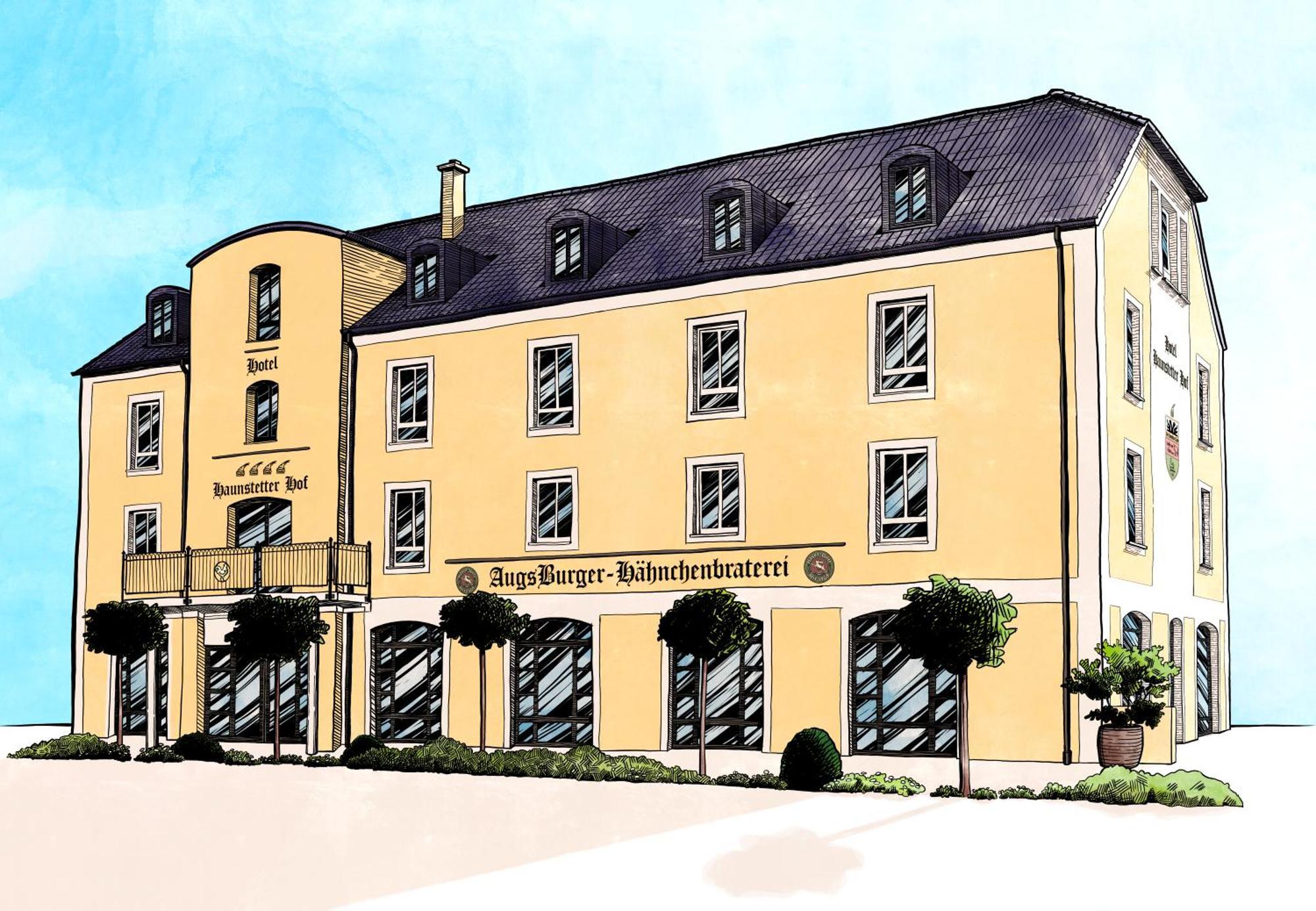 Hotel Haunstetter Hof Augsburg Exterior photo